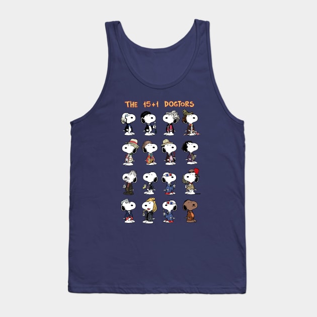 The 15 + 1 Dogtors Tank Top by Albo